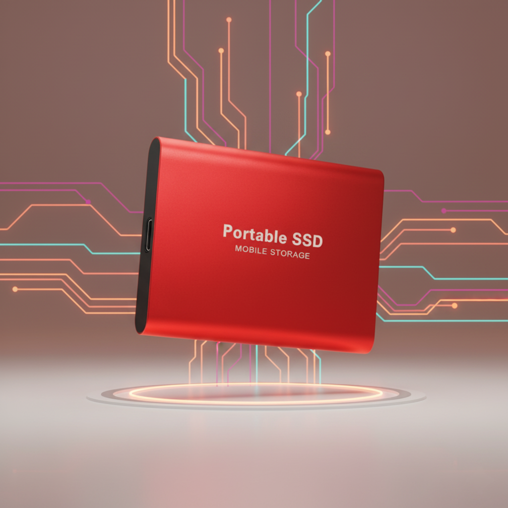 Bærbar SSD Ultra Rask Lagring USB 3.1 Kompakt Design 10