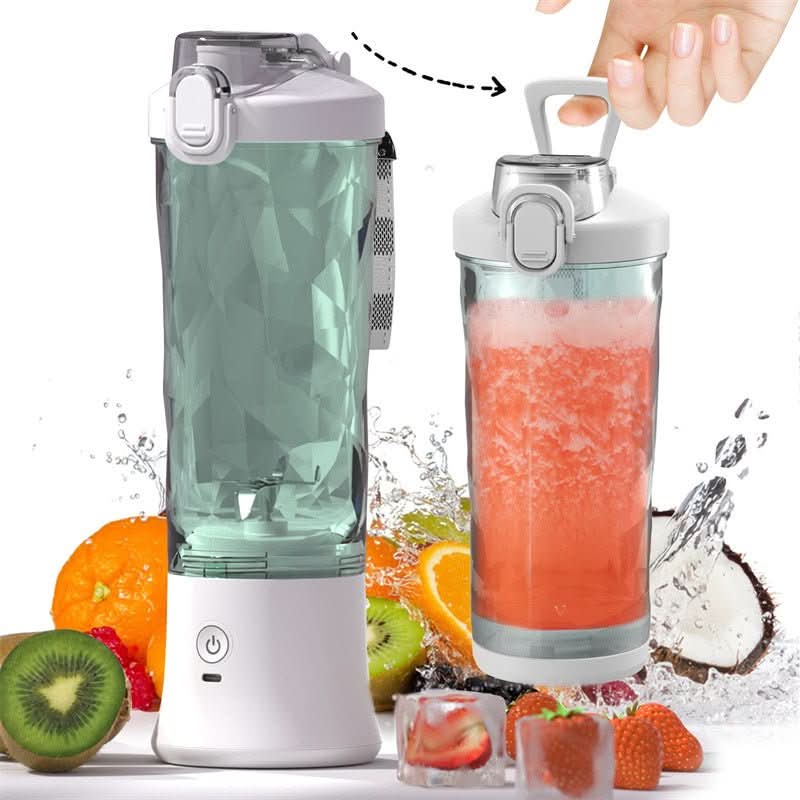 Bærbar Smoothieblender med Kraftig Motor 6