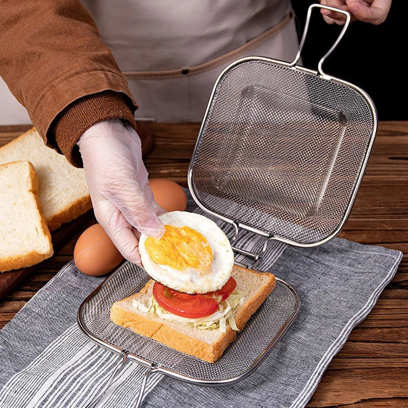 Bærbar Smørbrødrister Rack For Kjøkken Med Hevet Design 5