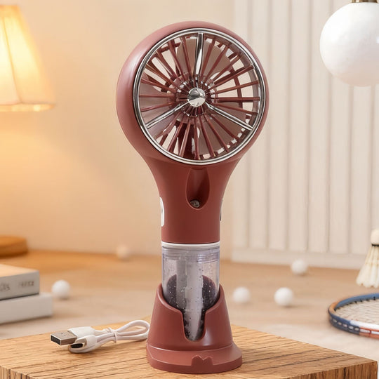 Bærbar Sprayvifte for Damer med USB-Lading Ergonomisk Design 9