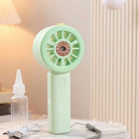 Bærbar Sprayvifte med USB-lading og Ergonomisk Design 3