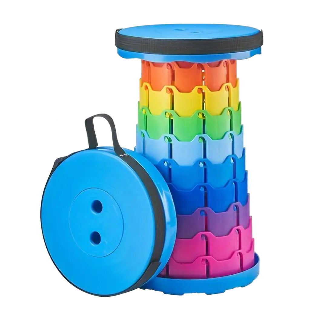 Bærbar Teleskopkrakk Utendørs Camping Stolen 0