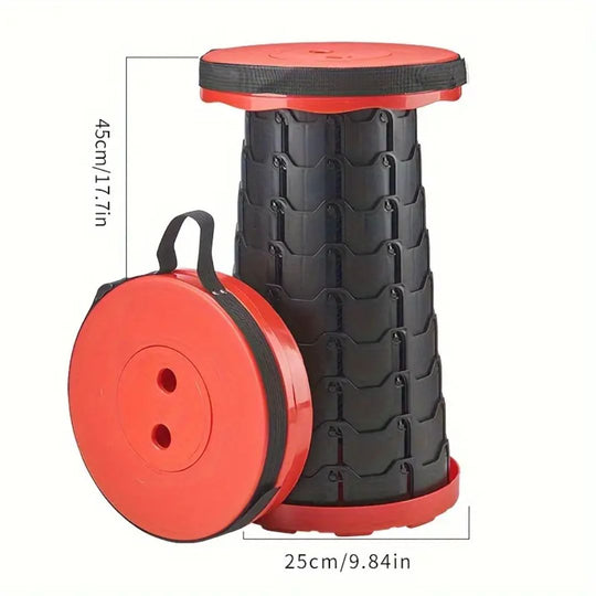 Bærbar Teleskopkrakk Utendørs Camping Stolen 10