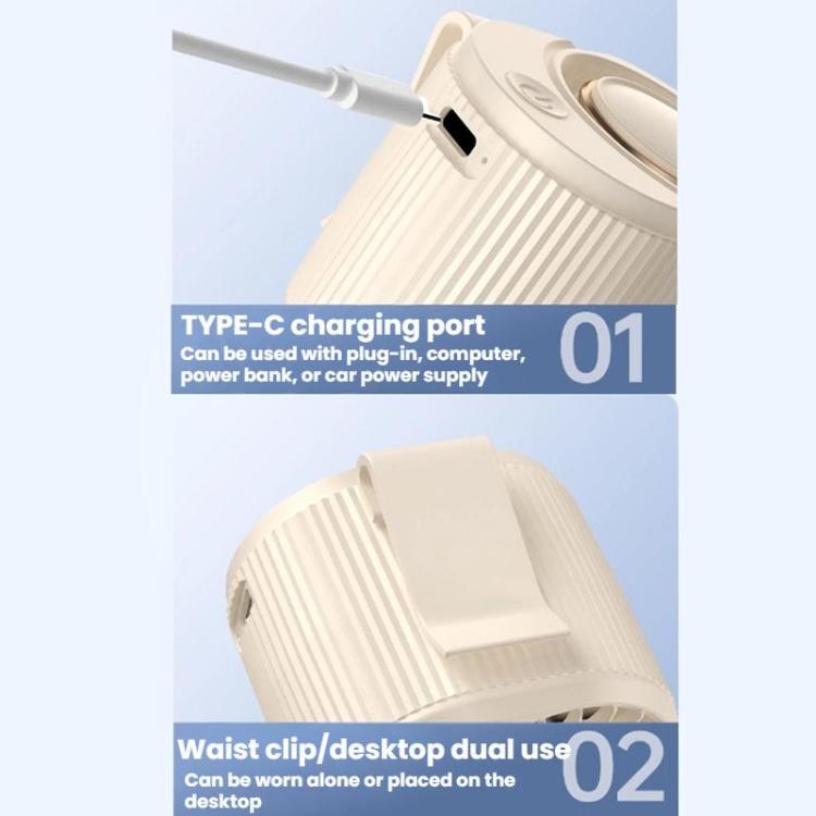 Bærbar Utendørs Minivifte Kompakt Design 7