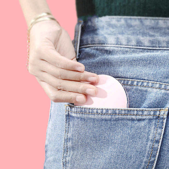 Bærbart LED Speil med Innebygd Belysning 6