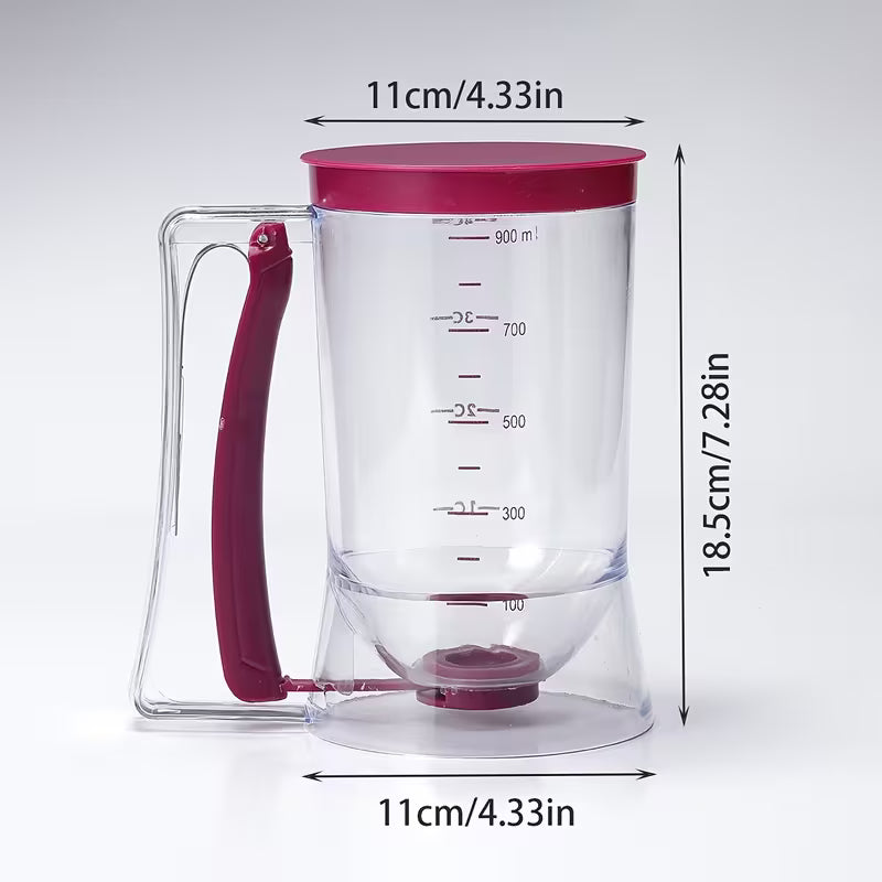Bakeutstyr for Presis Porsjonering med Anti-Dryppventil 900 ml 5