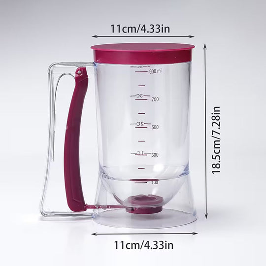 Bakeutstyr for Presis Porsjonering med Anti-Dryppventil 900 ml 5