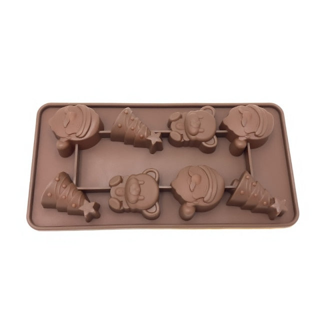 Baking Mold Heart Flower Design for Cakes and Chocolates 10
