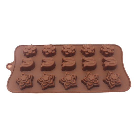 Baking Mold Heart Flower Design for Cakes and Chocolates 14