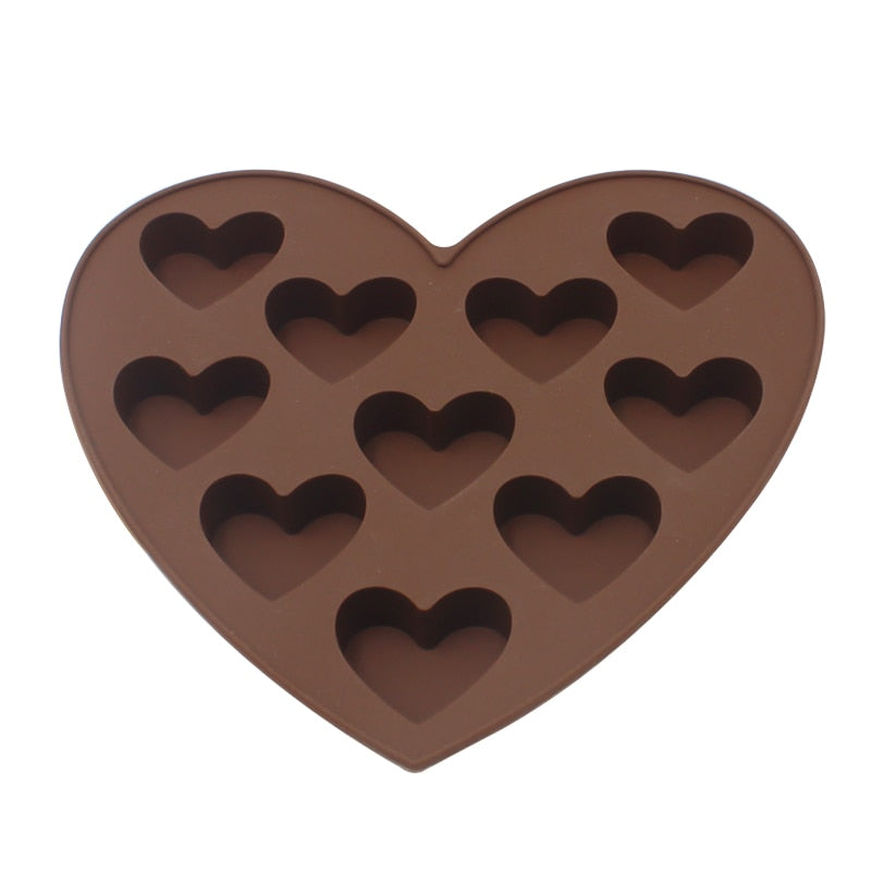 Baking Mold Heart Flower Design for Cakes and Chocolates 2