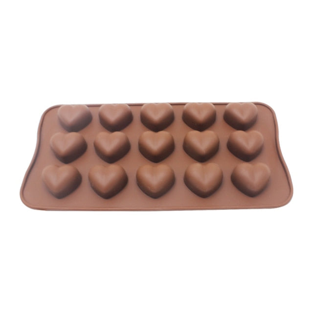 Baking Mold Heart Flower Design for Cakes and Chocolates 20