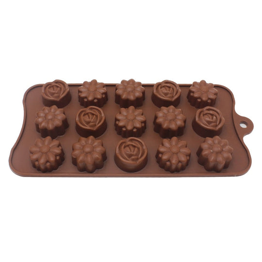 Baking Mold Heart Flower Design for Cakes and Chocolates 5