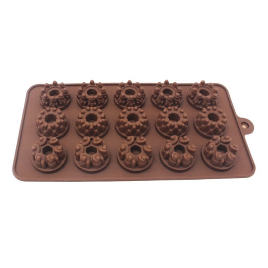 Baking Mold Heart Flower Design for Cakes and Chocolates 8