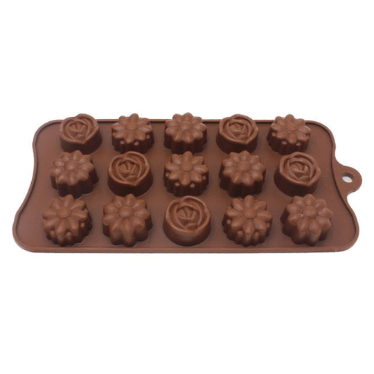 Baking Mold Heart Flower Design for Cakes and Chocolates 9