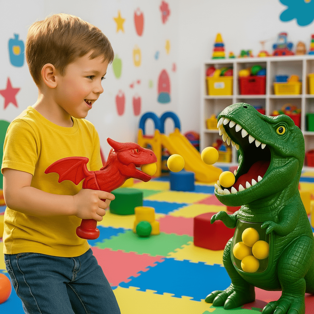 Barnas Dinosaur Skytespill Interaktivt 2