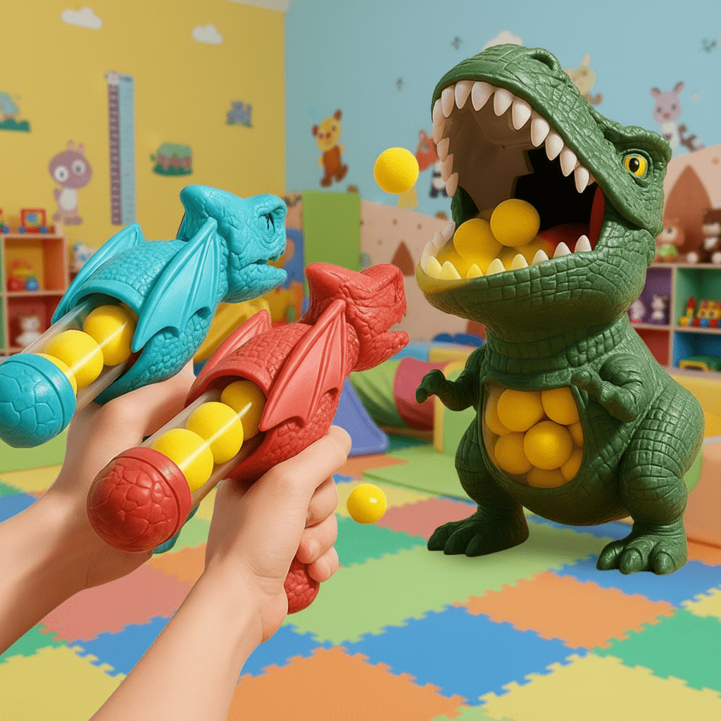 Barnas Dinosaur Skytespill Interaktivt 4