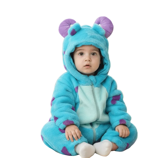 Barnas Dyredress med Glidelås 0