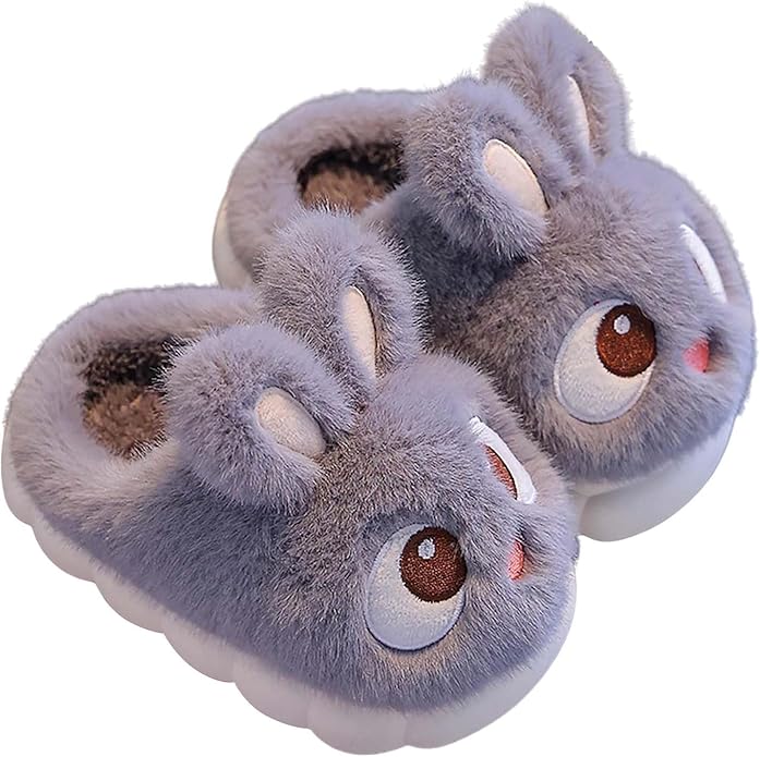 Barnas Fluffy Kanintøfler 0