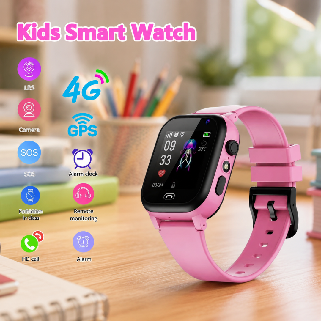 Barnas GPS-smartklokke med Live Sporing 3