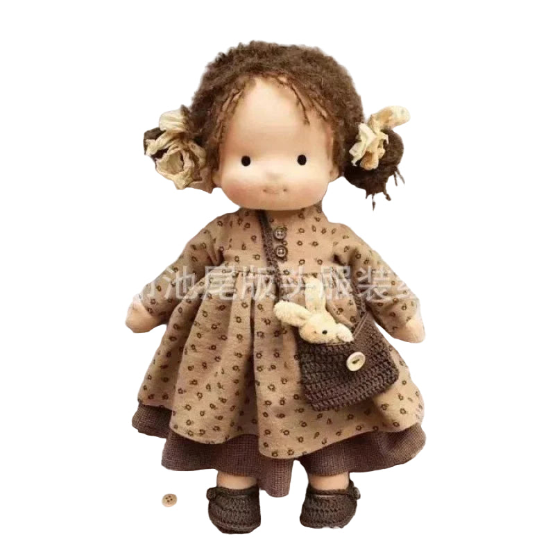 Barnas Håndlagde Plyshdukke Kawaii Design 16