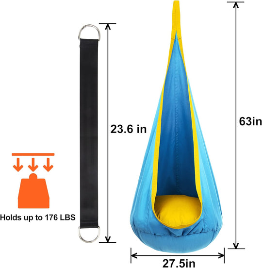 Barnas Hengestol for Innendørs og Utendørs Bruk 8