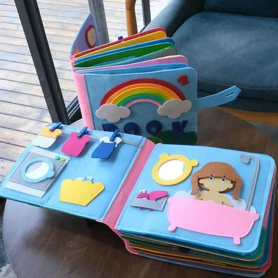 Barnas Montessori Oppdagelsesbok Kreativ Læring 1