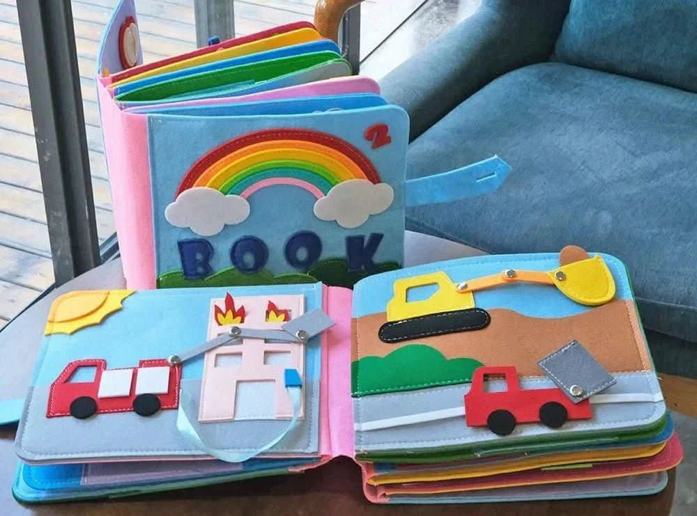 Barnas Montessori Oppdagelsesbok Kreativ Læring 4