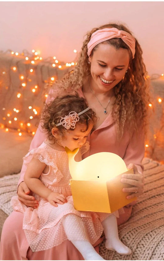 Barnas Nattlys Hval med Fargeendring 3