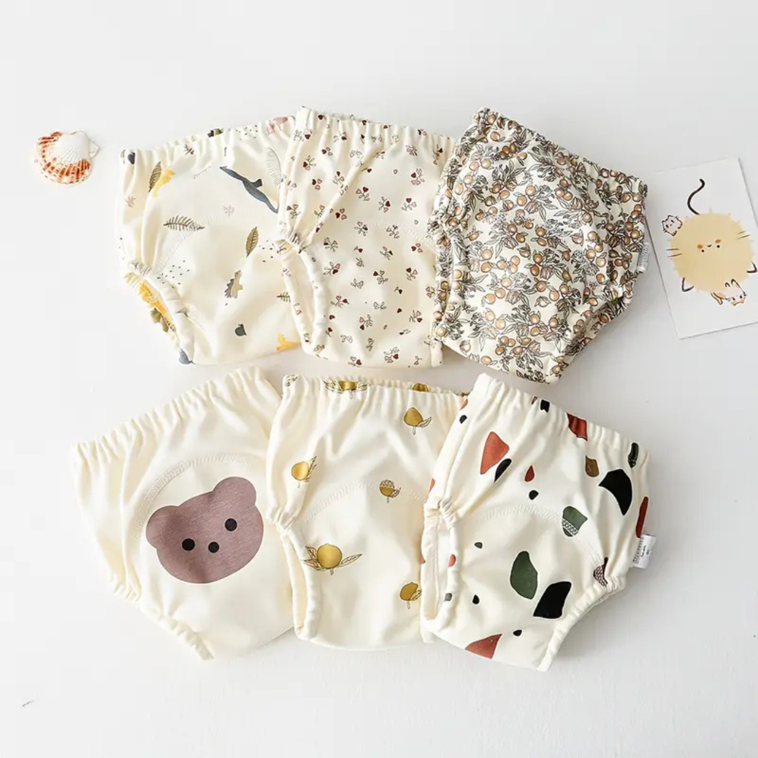 Barnas Pottetreningsbukser Morsomme Mønstre 0