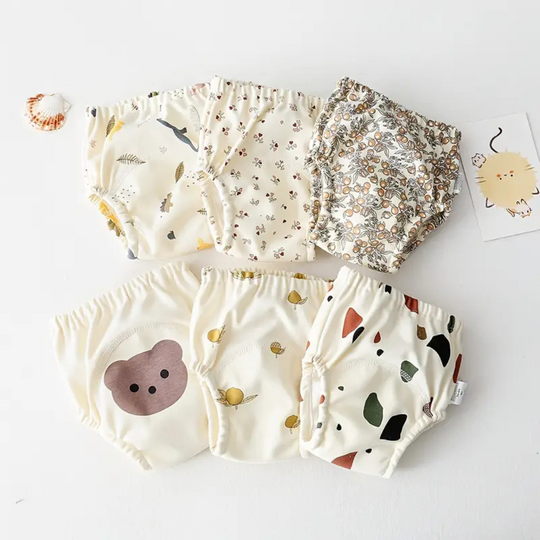 Barnas Pottetreningsbukser Morsomme Mønstre 0