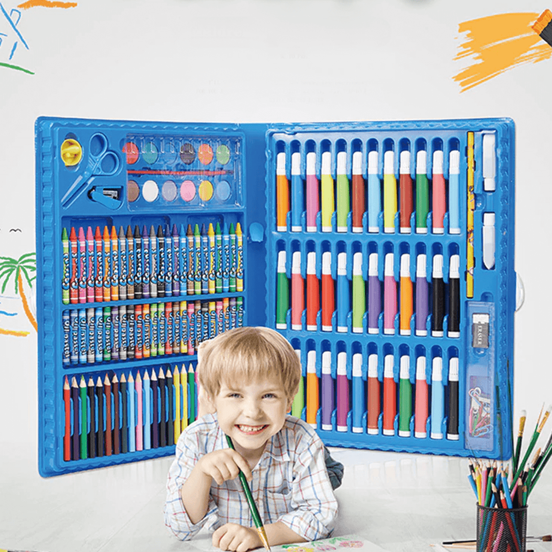 Barnas Tegnesett med 208 Deler 1