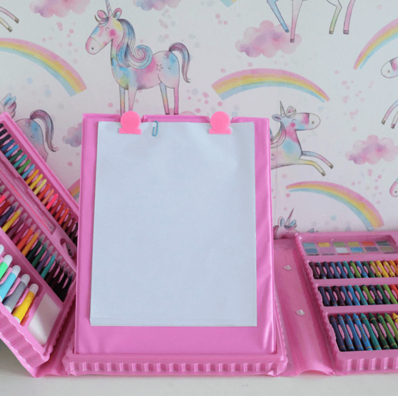 Barnas Tegnesett med 208 Deler 8