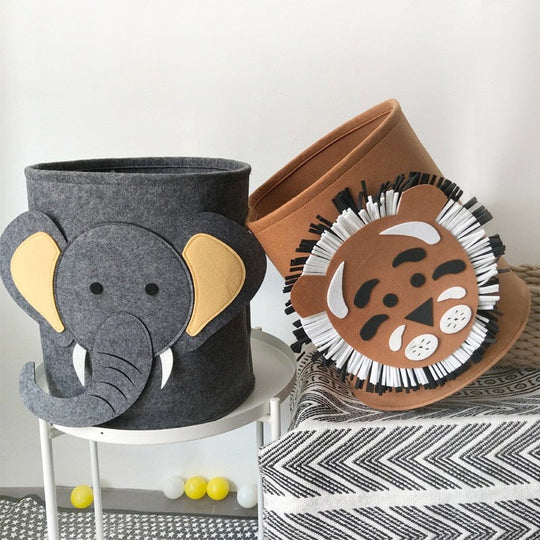 Barnas Vaskekurv Safari Dyr Sammenleggbart 2