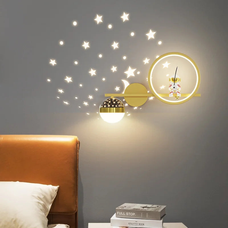 Barnas Vegglampe Moderne Design 3