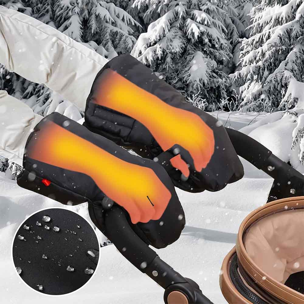 Barnevognhansker Vinter - Varm og Vannavstøtende 3