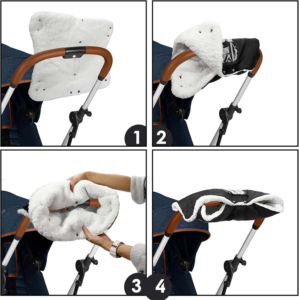 Barnevognhansker for Vinterbruk 1