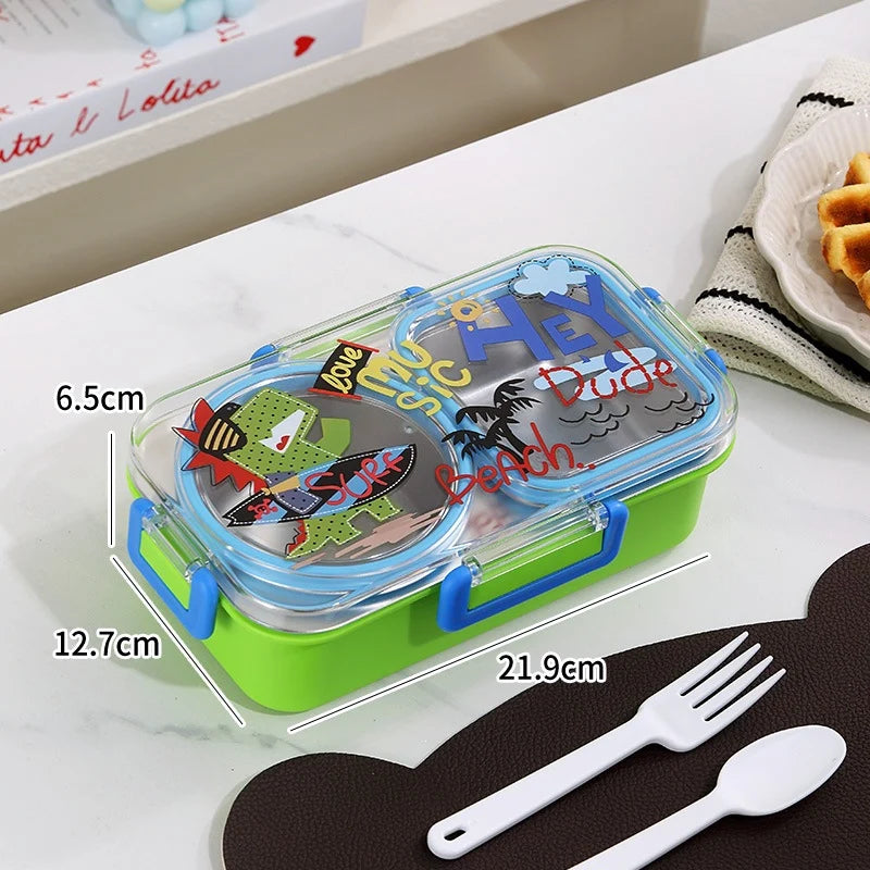 Barns Bento-lunsjboks med Hai-motiv Lekent Design 5