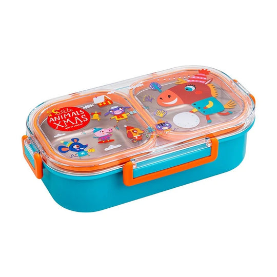 Barns Bento-matboks med romtema og flere rom 6