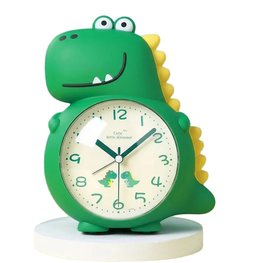 Barns Dinosaur Vekkerklokke med Vekkelys 0