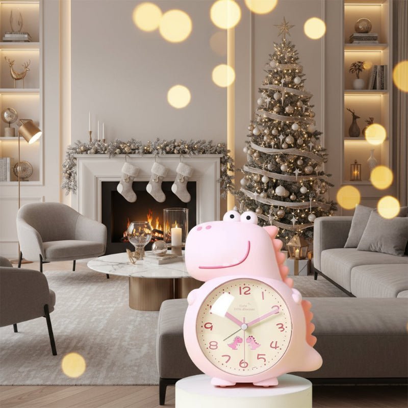 Barns Dinosaur Vekkerklokke med Vekkelys 1