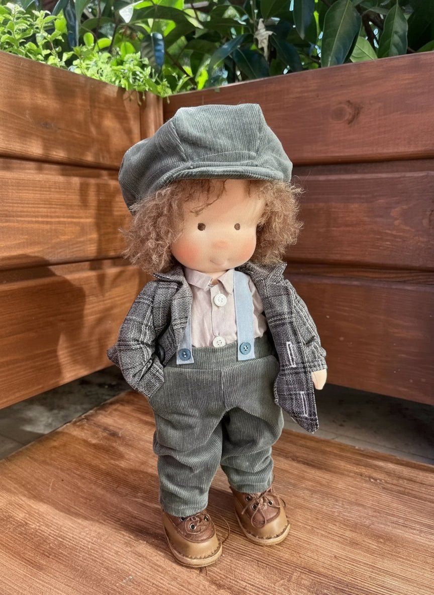 Barns Håndlagde Waldorfdukke med Myk Kropp 6