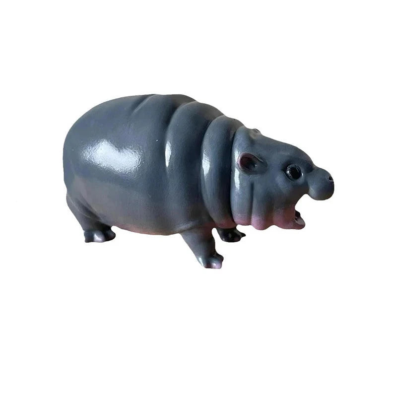 Barns Lekefigur Flodhest Realistisk Design 0