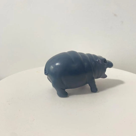 Barns Lekefigur Flodhest Realistisk Design 4