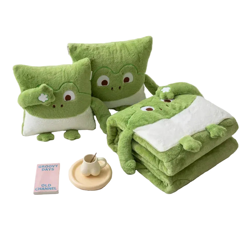 Barns Pute og Teppe med Minimonsterdesign 0