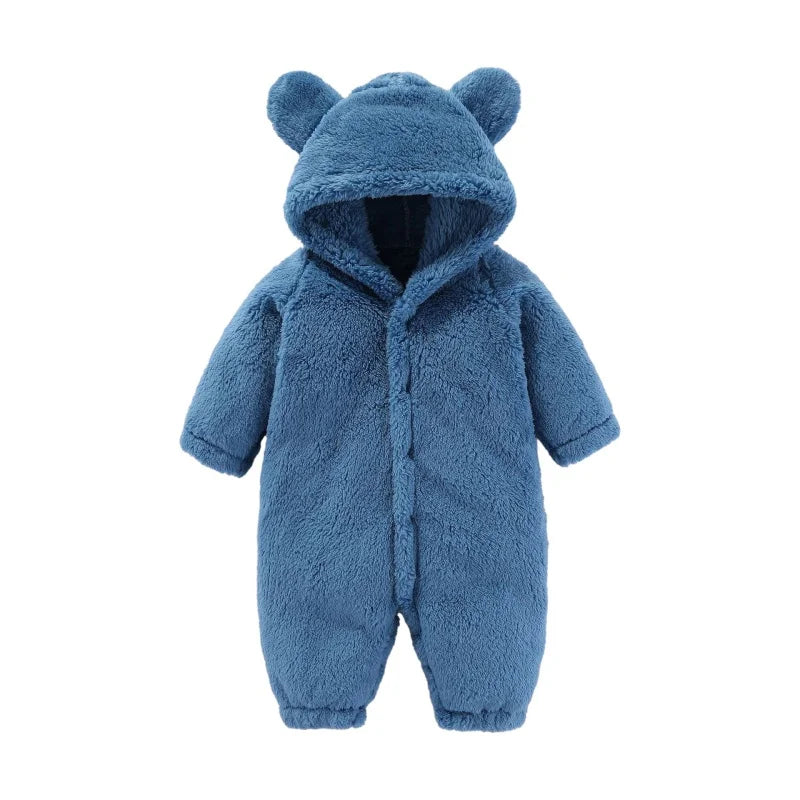 Barns Teddy Jumpsuit med Ører 5