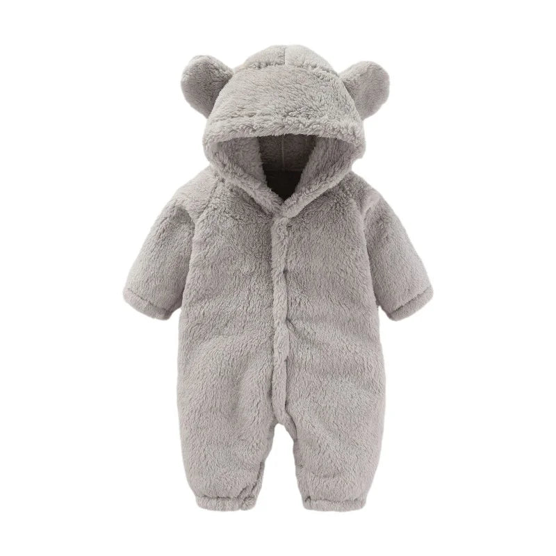 Barns Teddy Jumpsuit med Ører 6