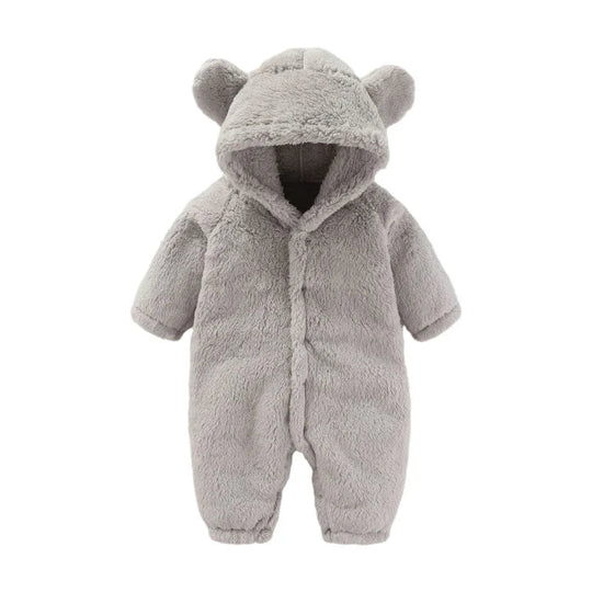 Barns Teddy Jumpsuit med Ører 6