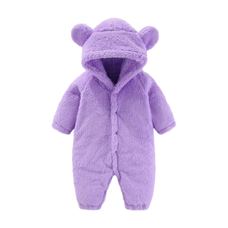 Barns Teddy Jumpsuit med Ører 8