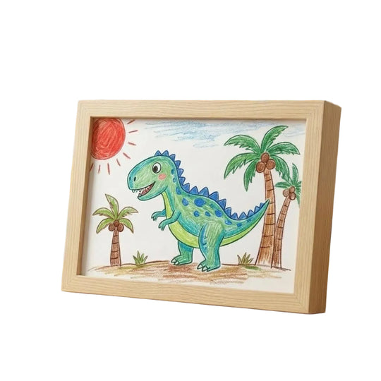 Barns Utstillingsramme med Oppbevaring 0