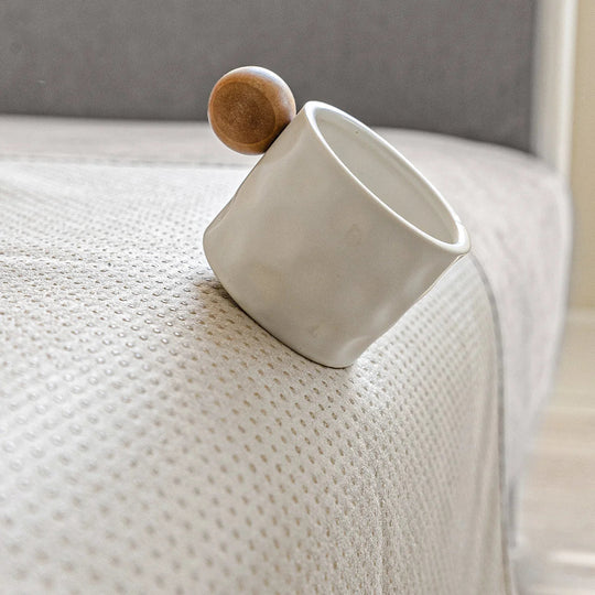 Benktrekk til Sofa Stilig Jacquard Design 6